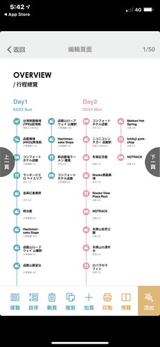 【日本|北海道】滑雪泡湯小旅行-行前準備:”旅遊蹤”~排定行程