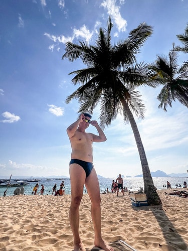 【菲律賓|巴拉望】20240209:遇見絕美海景-愛妮島跳島 IMG_7344