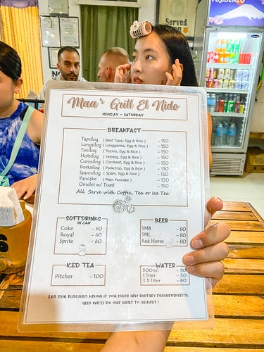 【菲律賓|巴拉望】20240209:晚餐Maa's Gril IMG_2546